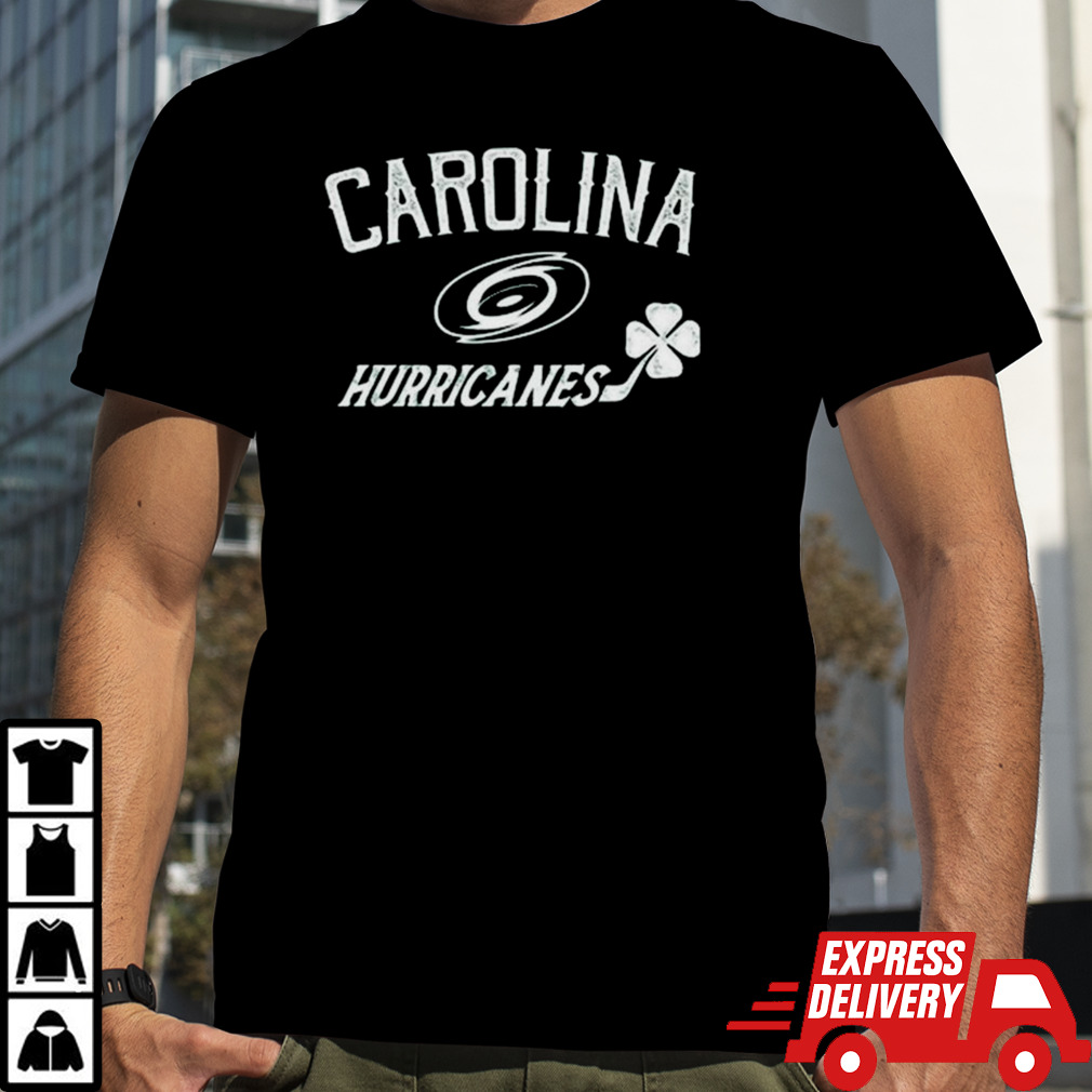 Carolina Hurricanes Levelwear St. Patrick’s Day Richmond Clover T Shirt