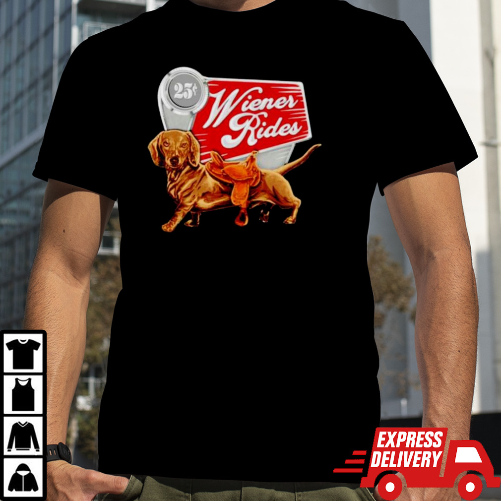 Dachshund Wiener Rides shirt