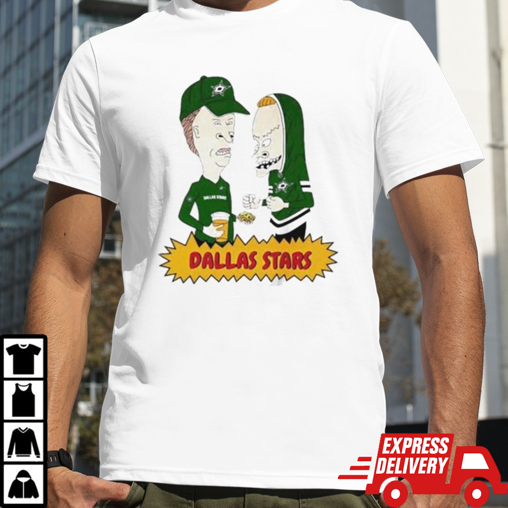 Dallas Stars Beavis And Butt Head T-Shirt