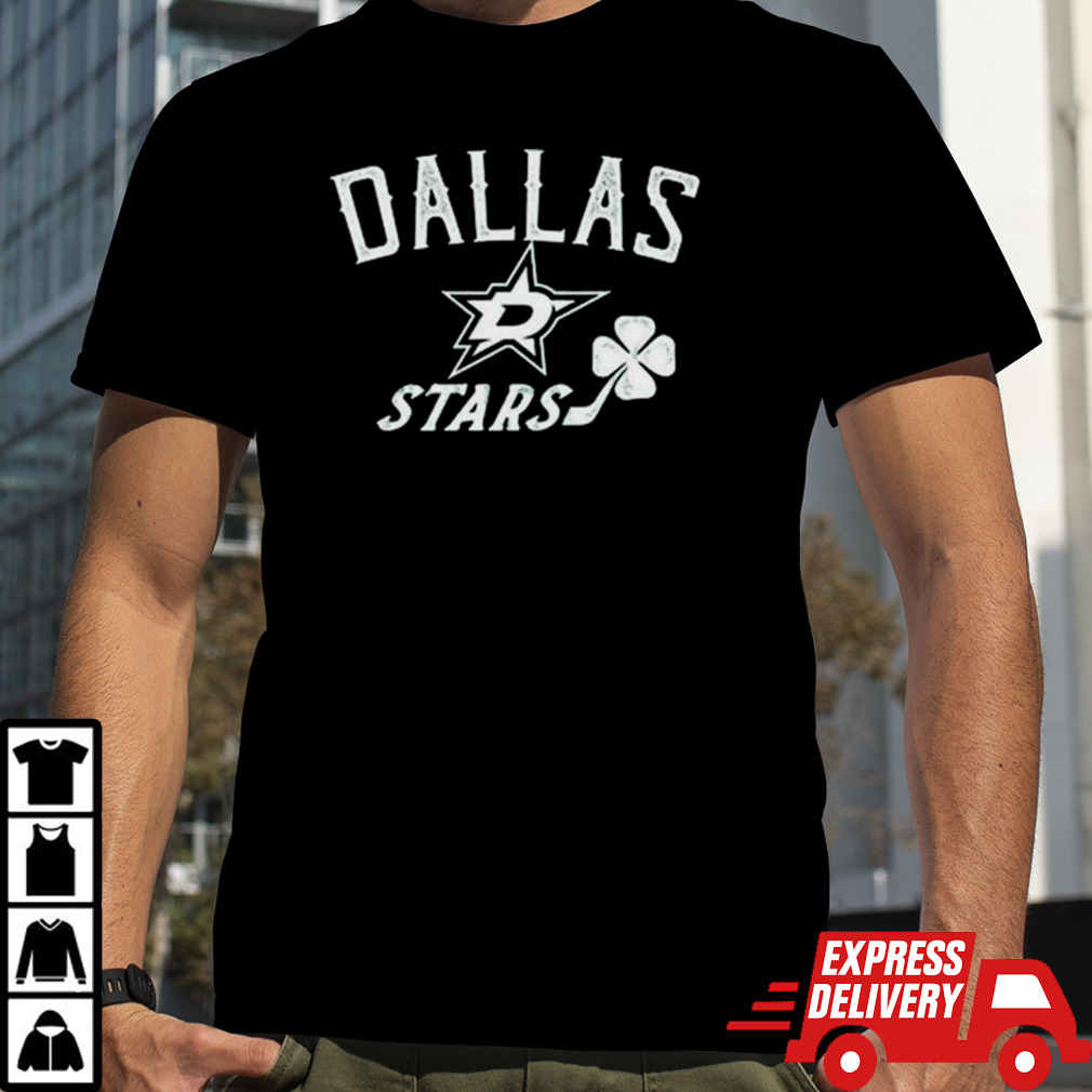 Dallas Stars Levelwear St. Patrick’s Day Richmond Clover T Shirt