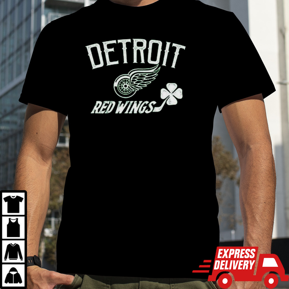 Detroit Red Wings Levelwear Youth St. Patrick’s Day Little Richmond Clover T Shirt