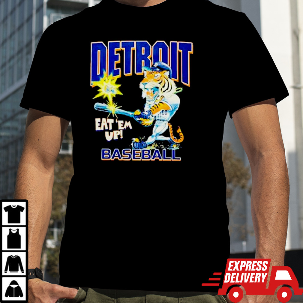 Detroit eat em up baseball shirt