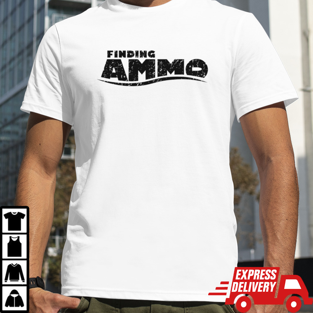 Finding Ammo logo shirt