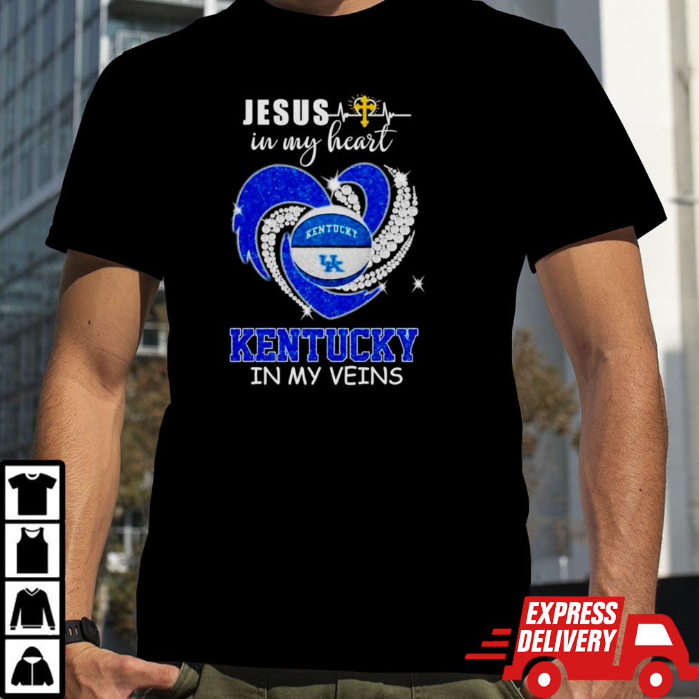 Jesus in my heart Kentucky in my veins 2024 shirt