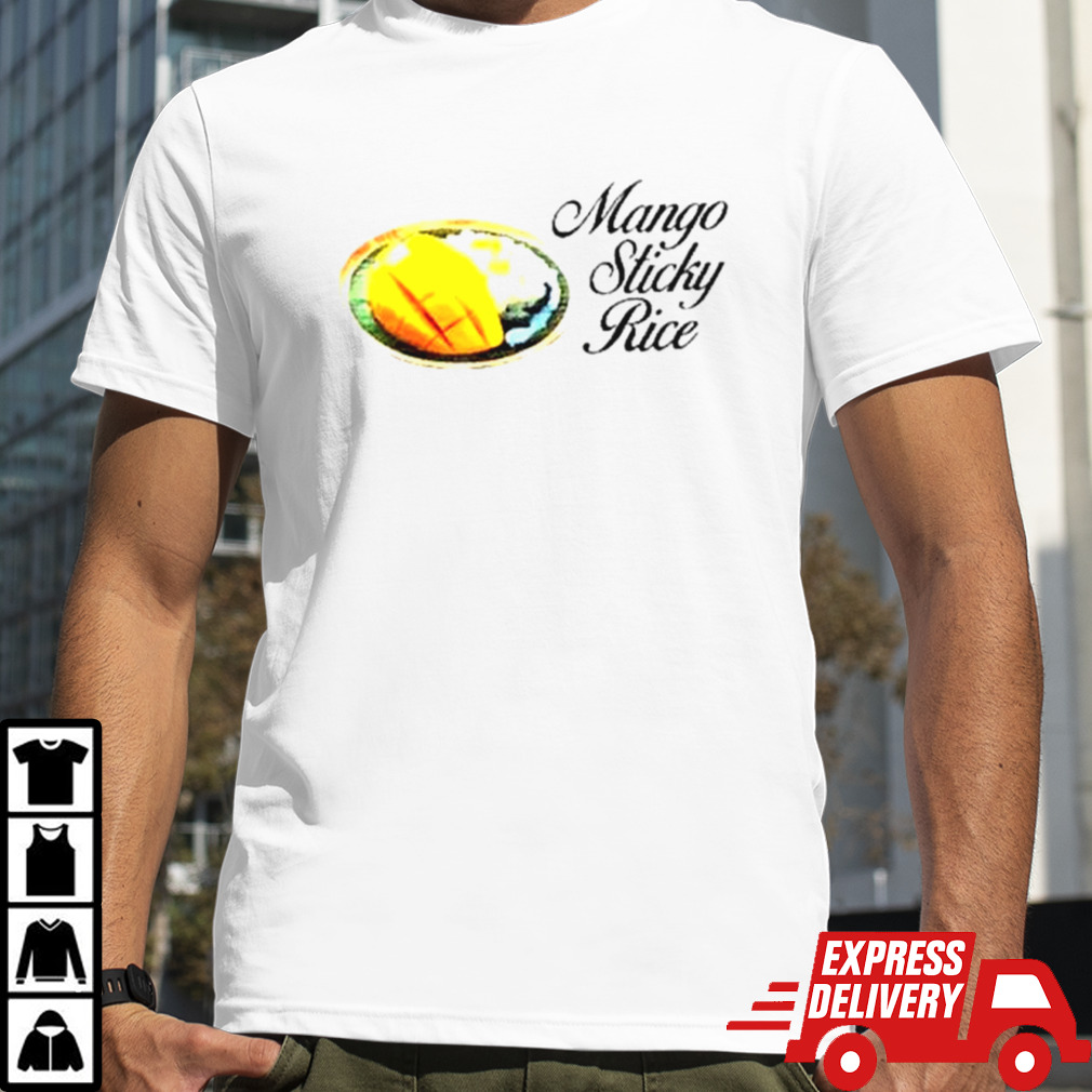 Mango sticky rice shirt