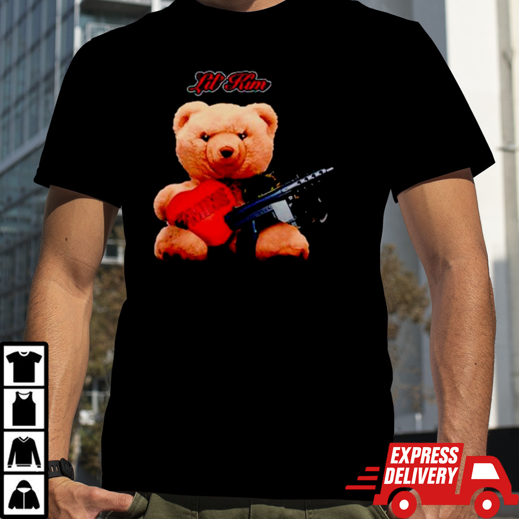 Mine teddy with gun shirt