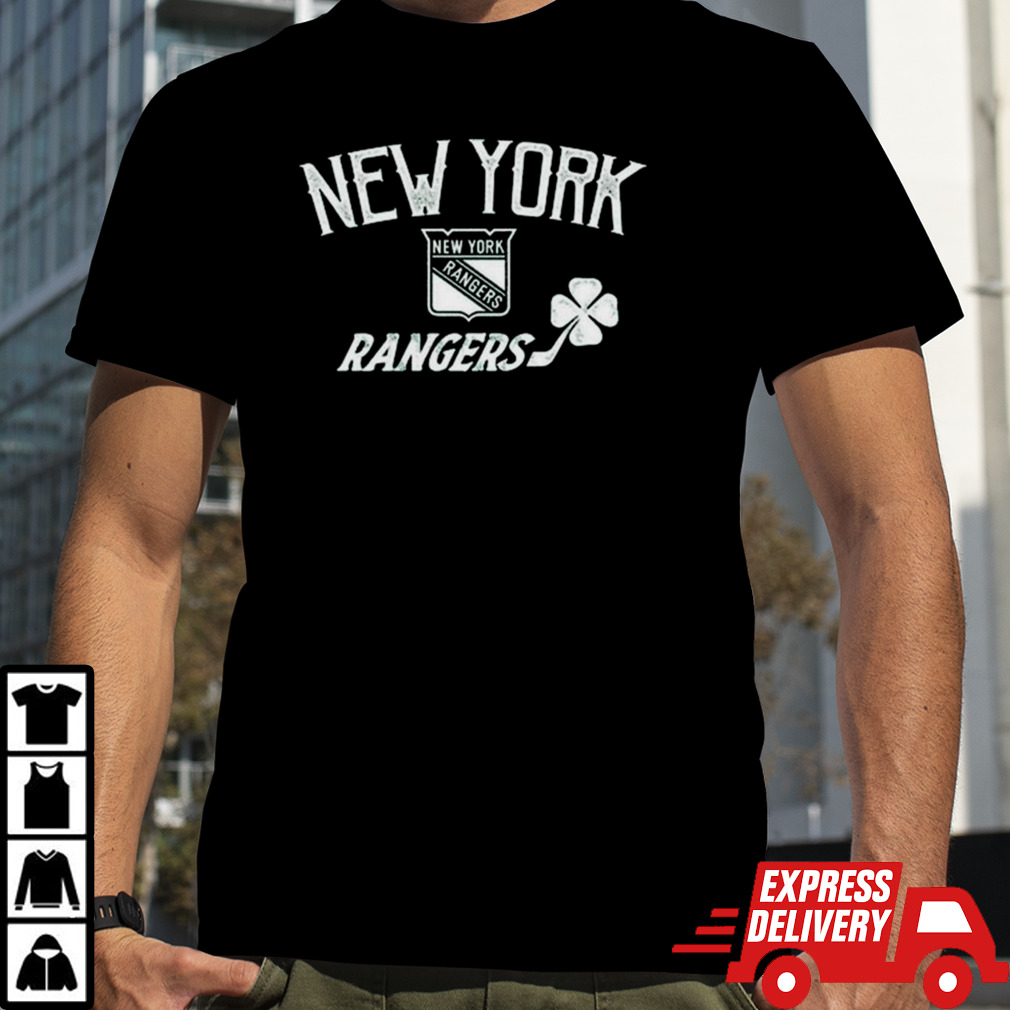 New York Rangers Levelwear St. Patrick’s Day Richmond Clover T Shirt