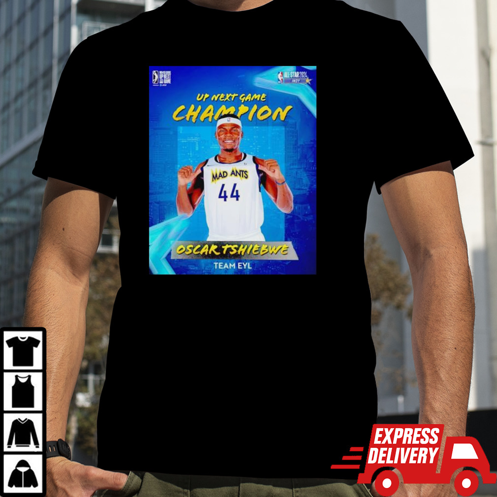 Oscar Tshiebwe G League Up Next Game Champion poster shirt