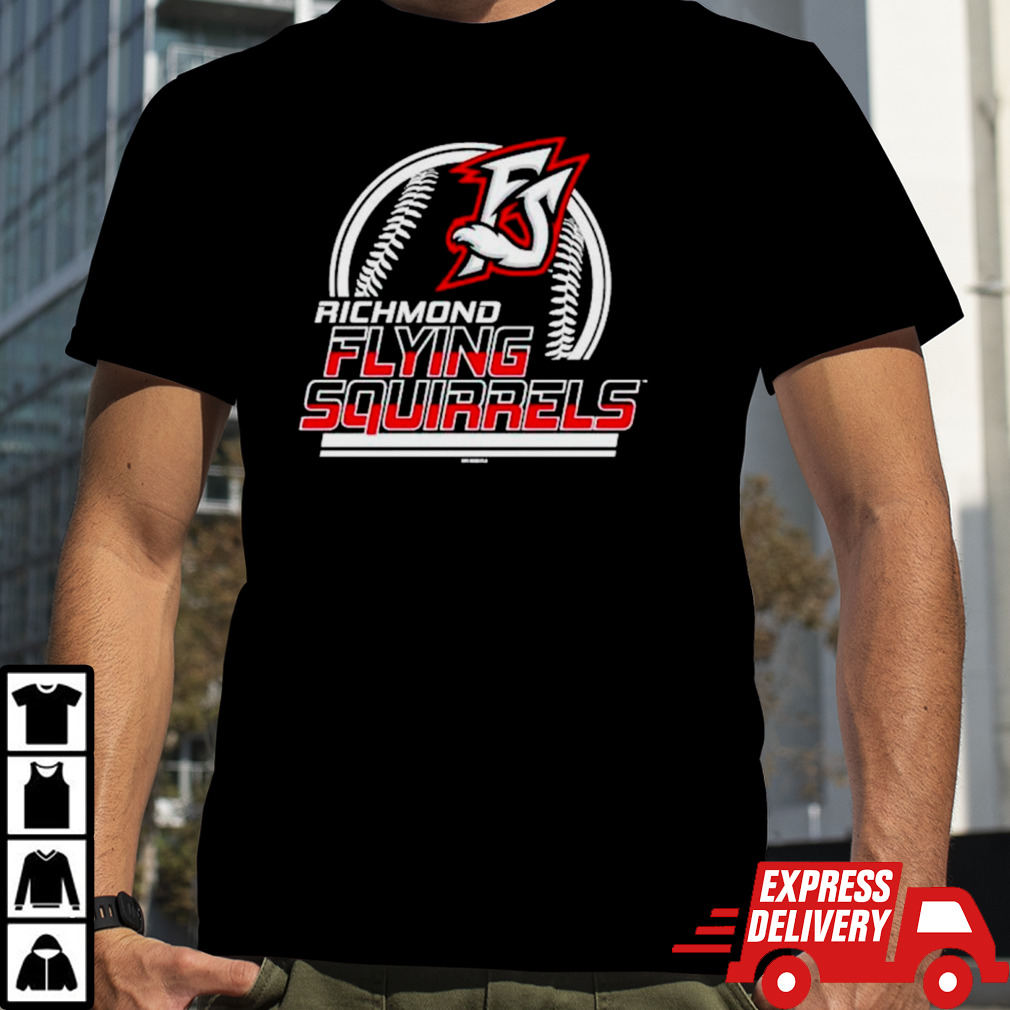 Richmond Flying Squirrels logo shirt