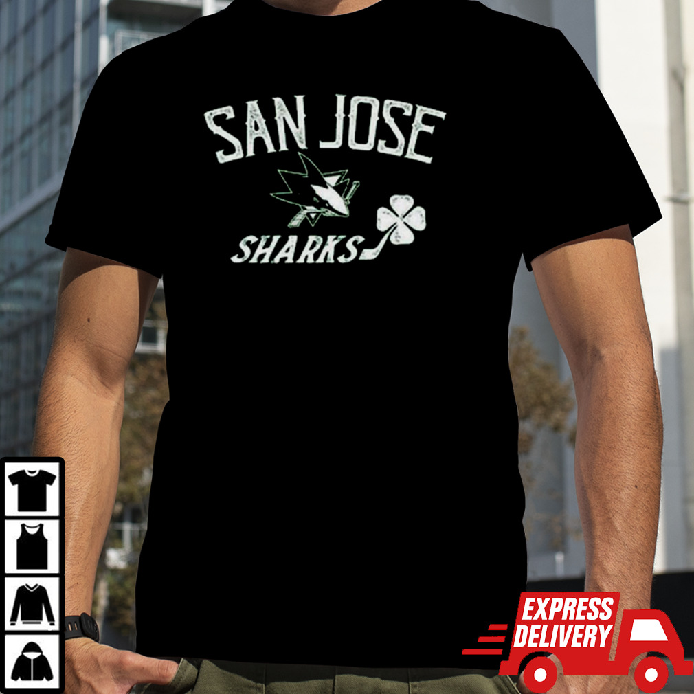 San Jose Sharks Levelwear Youth St. Patrick’s Day Little Richmond Clover T Shirt