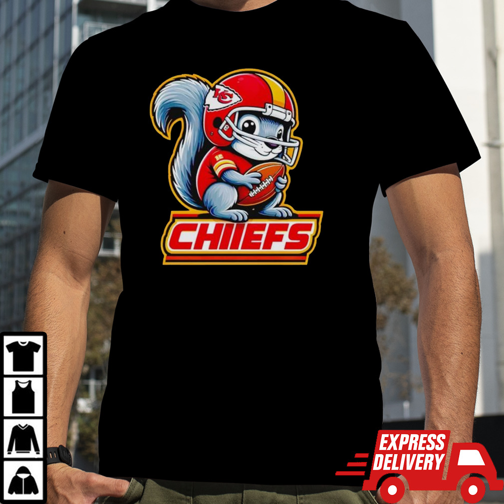 Squirrel Kansas City Chiefs shirt