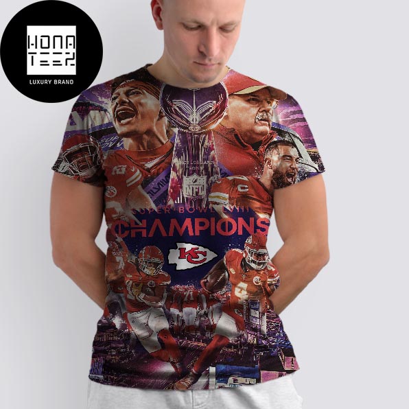 The Chiefs Are Super Bowl Champions 2024 Fan Gifts All Over Print Shirt