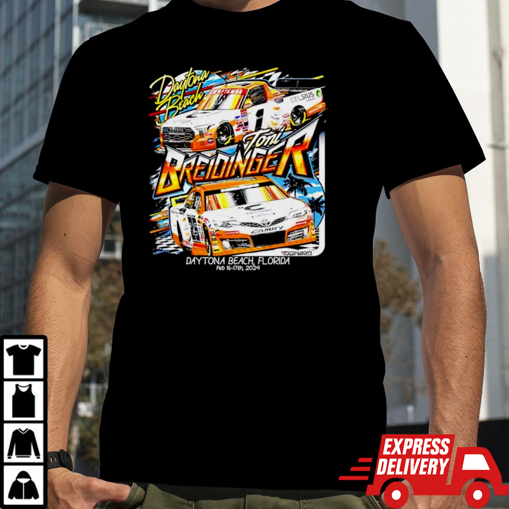 Toni Breidinger 2024 Celsius Daytona no 1 Toyota Tundra shirt