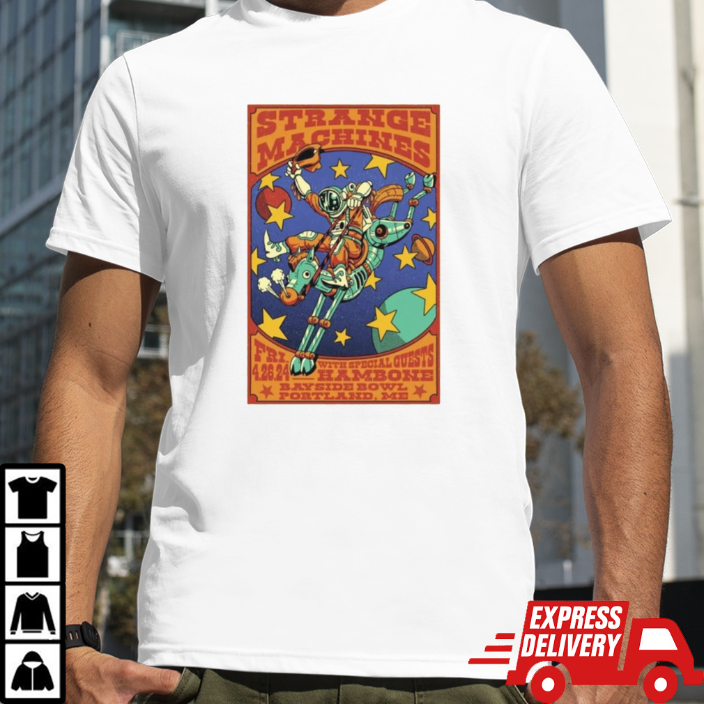 Tour 2024 Strange Machines Bayside Bowl T-shirt