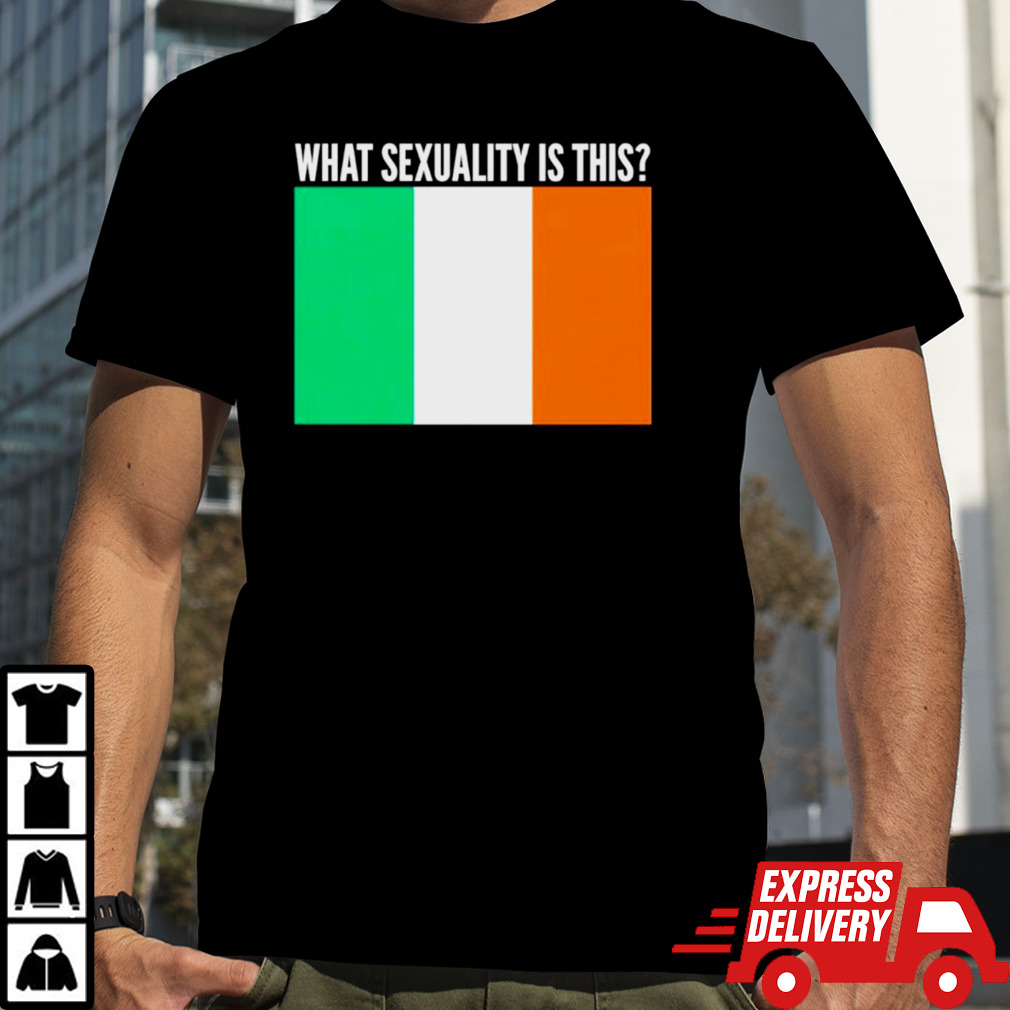 What sexuality is this Irish flag shirt