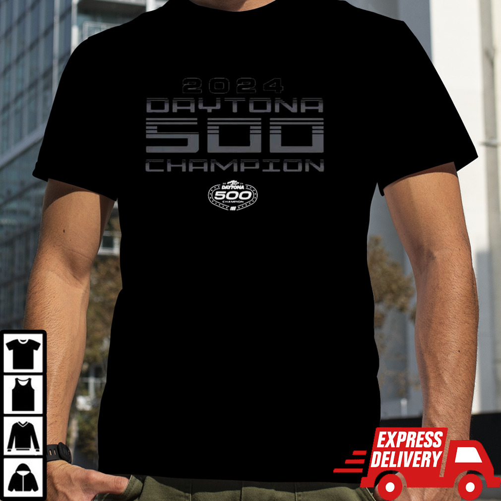 William Byron Checkered Flag Sports Black 2024 Daytona 500 Champion Exclusive T-shirt