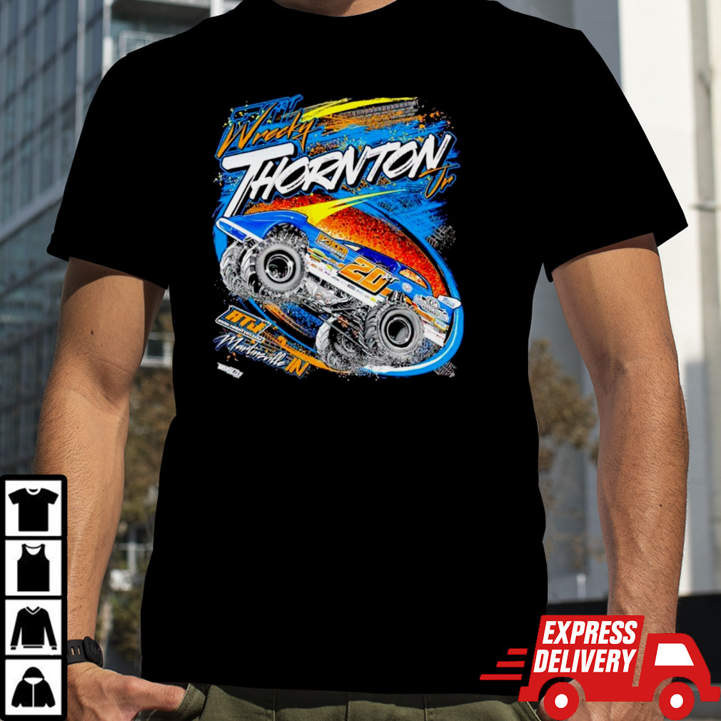 Wrecky Thornton Jr Martinsville IN car shirt