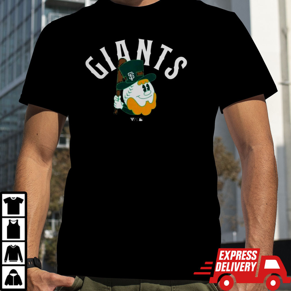 2024 San Francisco Giants Levelwear Green St. Patrick’s Day T-Shirt