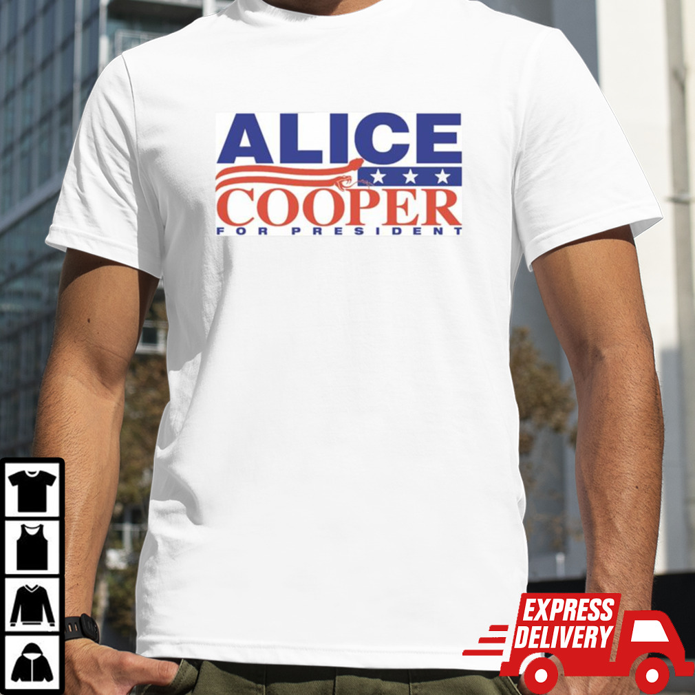 Alice Cooper For President 2024 T-shirt