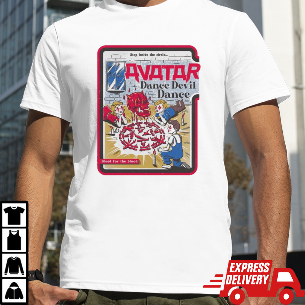 Avatar Dance Devil Dance Ritual Ringer T-shirt