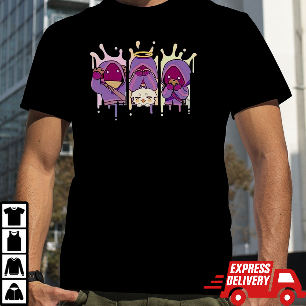 Badboyhalo Hear No Muffin See No Muffin Speak No Muffin Shirt