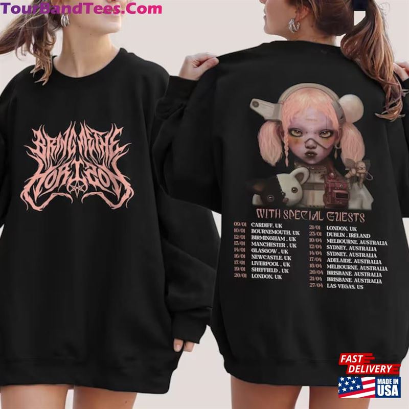 Bring Me The Horizon Tour 2024 Shirt Album Lyric Merch Tee Sweatshirt Vintage Unisex - TourBandTees