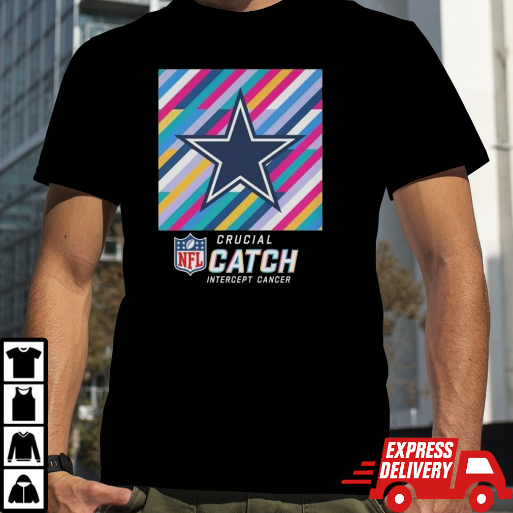 Dallas Cowboys NFL Crucial Catch Intercept Cancer Shirt