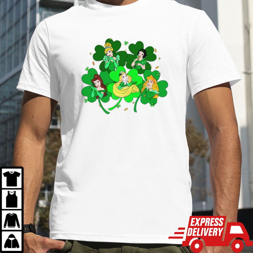 Disney Princess St Patricks shirt