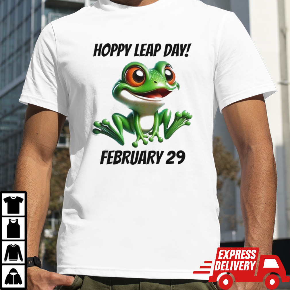 Happy Leap Day Year 2024 February 29th Frog T-shirt