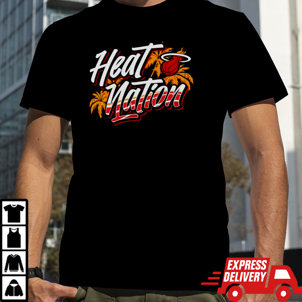 Miami Heat Nation Full Court Press T Shirt