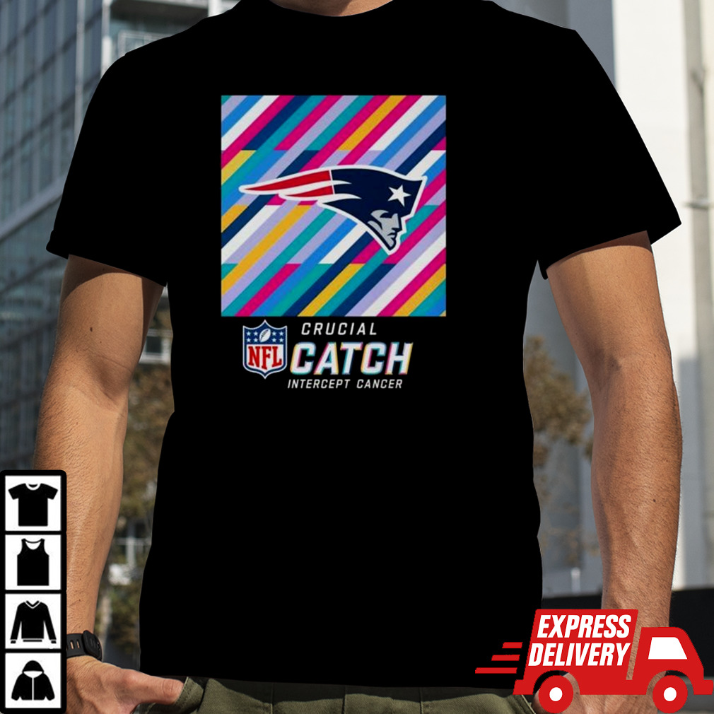 New England Patriots NFL Crucial Catch Intercept Cancer Shirt