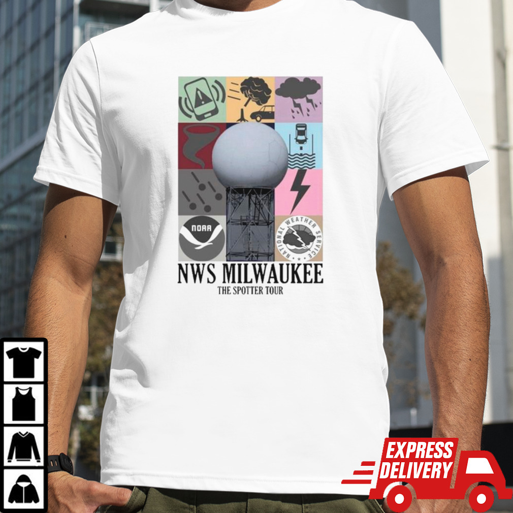 Nws Milwaukee the sPotter tour shirt