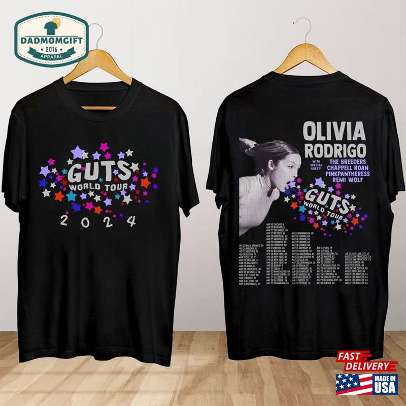 Olivia Guts World Tour 2024 Shirt Concert Classic Sweatshirt