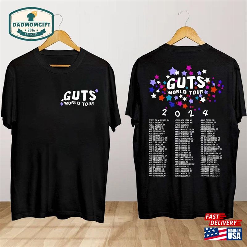 Olivia Guts World Tour 2024 Shirt Concert T-Shirt Classic