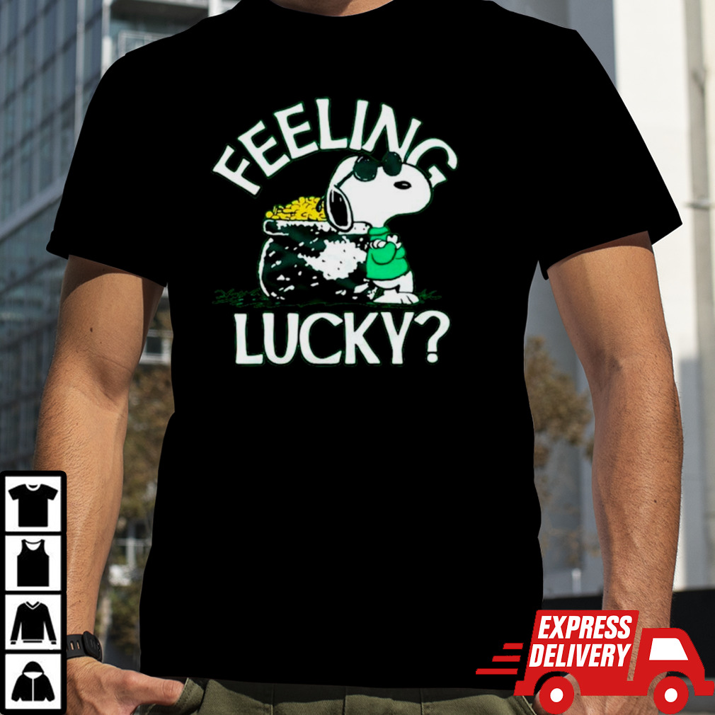 Peanuts Snoopy Feeling Lucky shirt