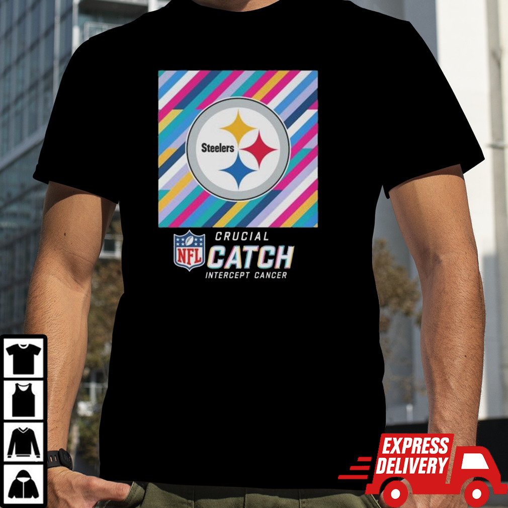 Pittsburgh Steelers NFL Crucial Catch Intercept Cancer Shirt