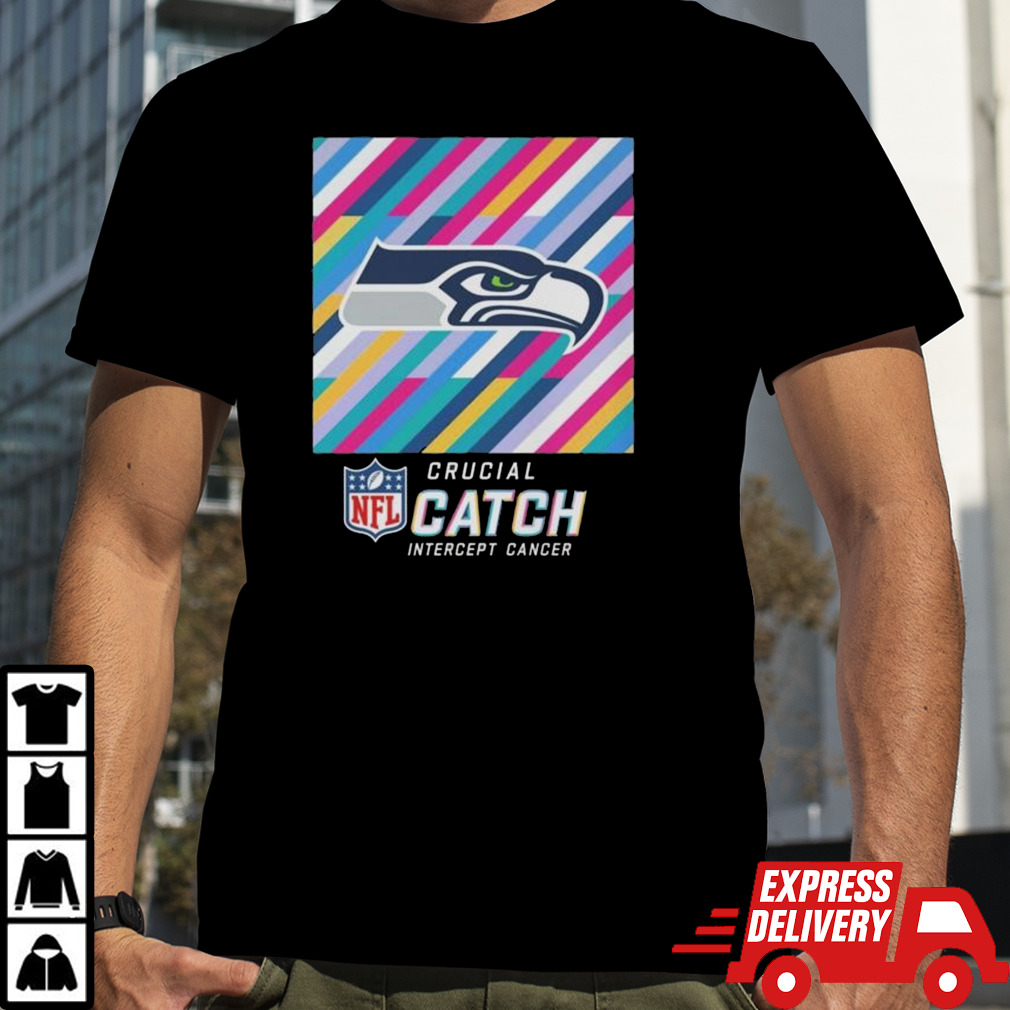 Seattle Seahawks NFL Crucial Catch Intercept Cancer Shirt