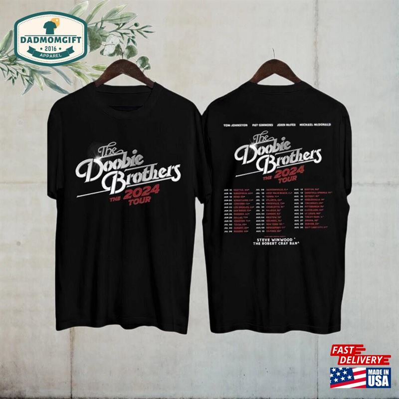 The Doobie Brothers 2024 Tour Shirt Hoodie T-Shirt