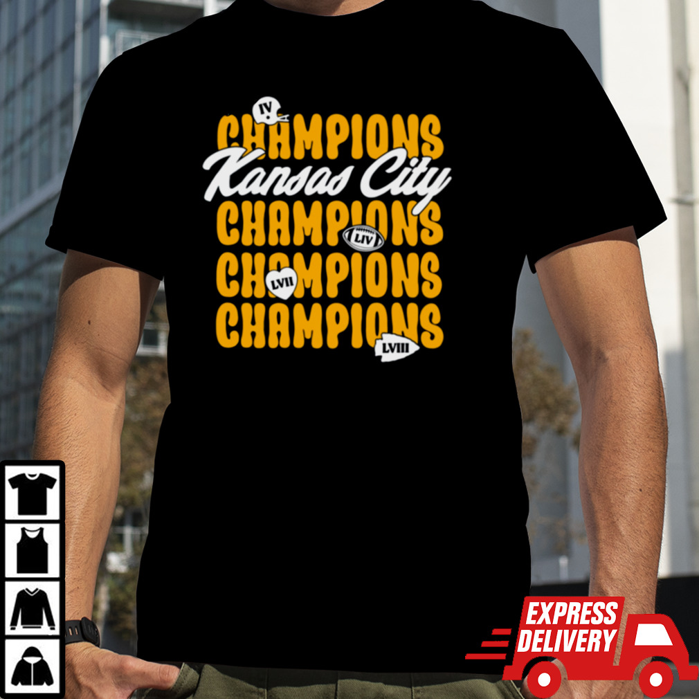 Vintage Kansas City Champions Helmet shirt