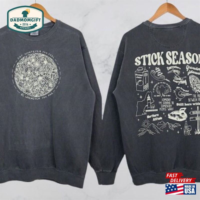 Vintage Stick Season Tour 2024 Sweatshirt Noah Kahan Folk Pop Music Shirt T-Shirt