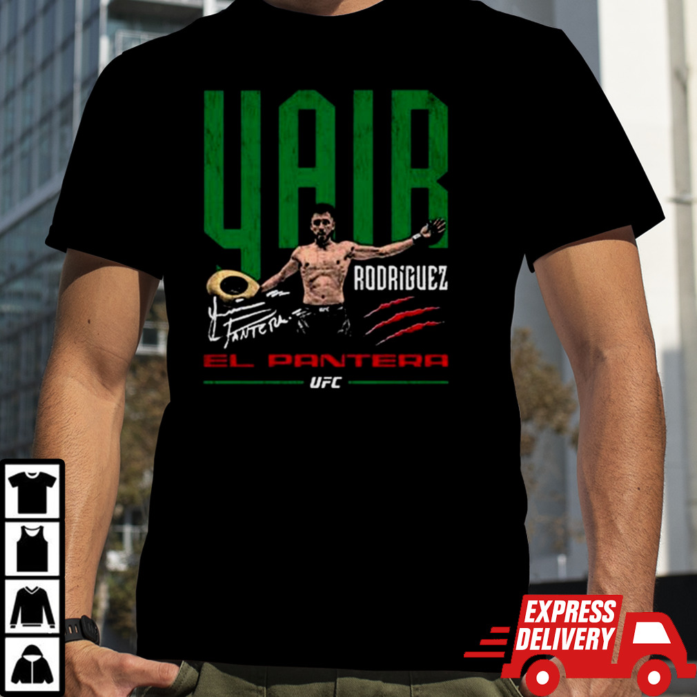 Yair Rodriguez El Pantera Grunge Signature Shirt