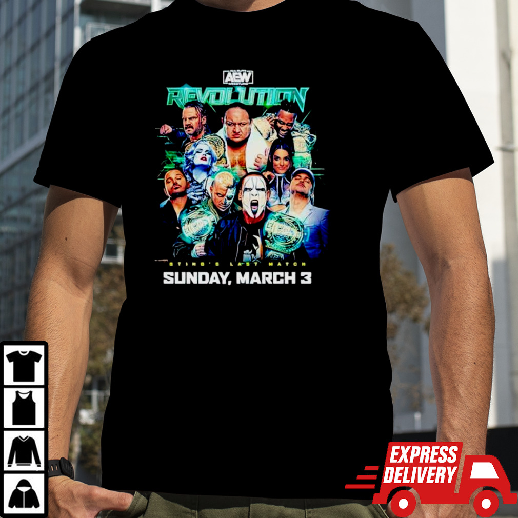 Aew Revolution 2024 Poster Shirt