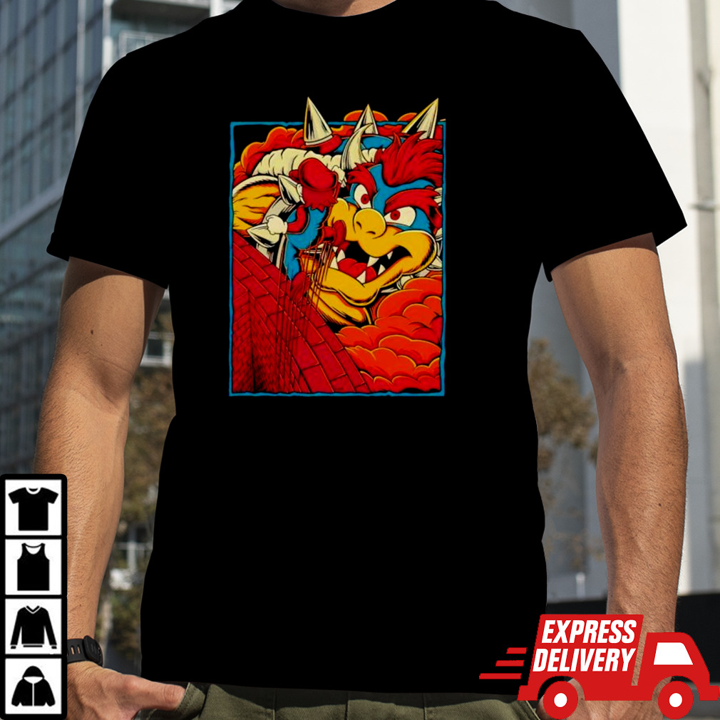 Attack on bowser shirt