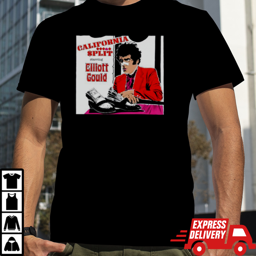 California split starring Elliott Gould shirt