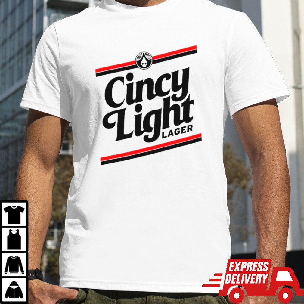 Cincinnati Bearcats Cincy Light lager shirt