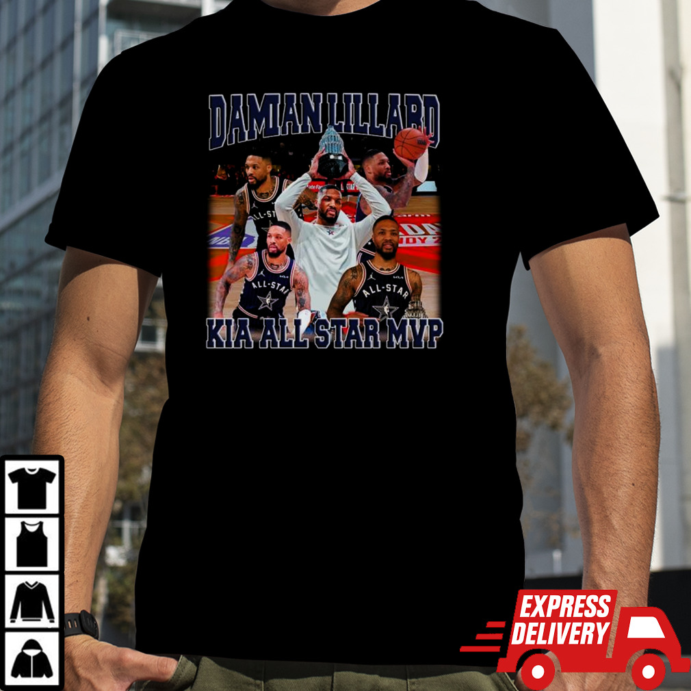 Damian Lillard Kia All Star MVP bootleg vintage shirt