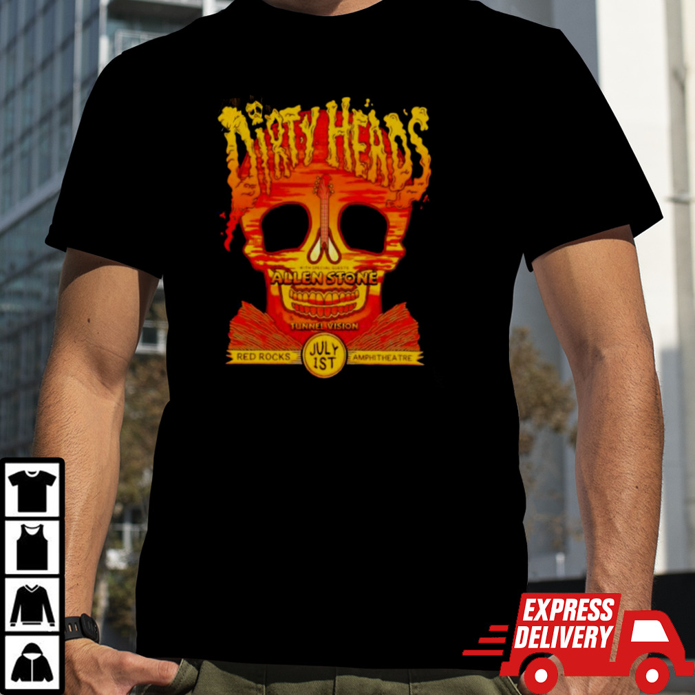 Dirty Heads 07 01 24 Red Rocks shirt