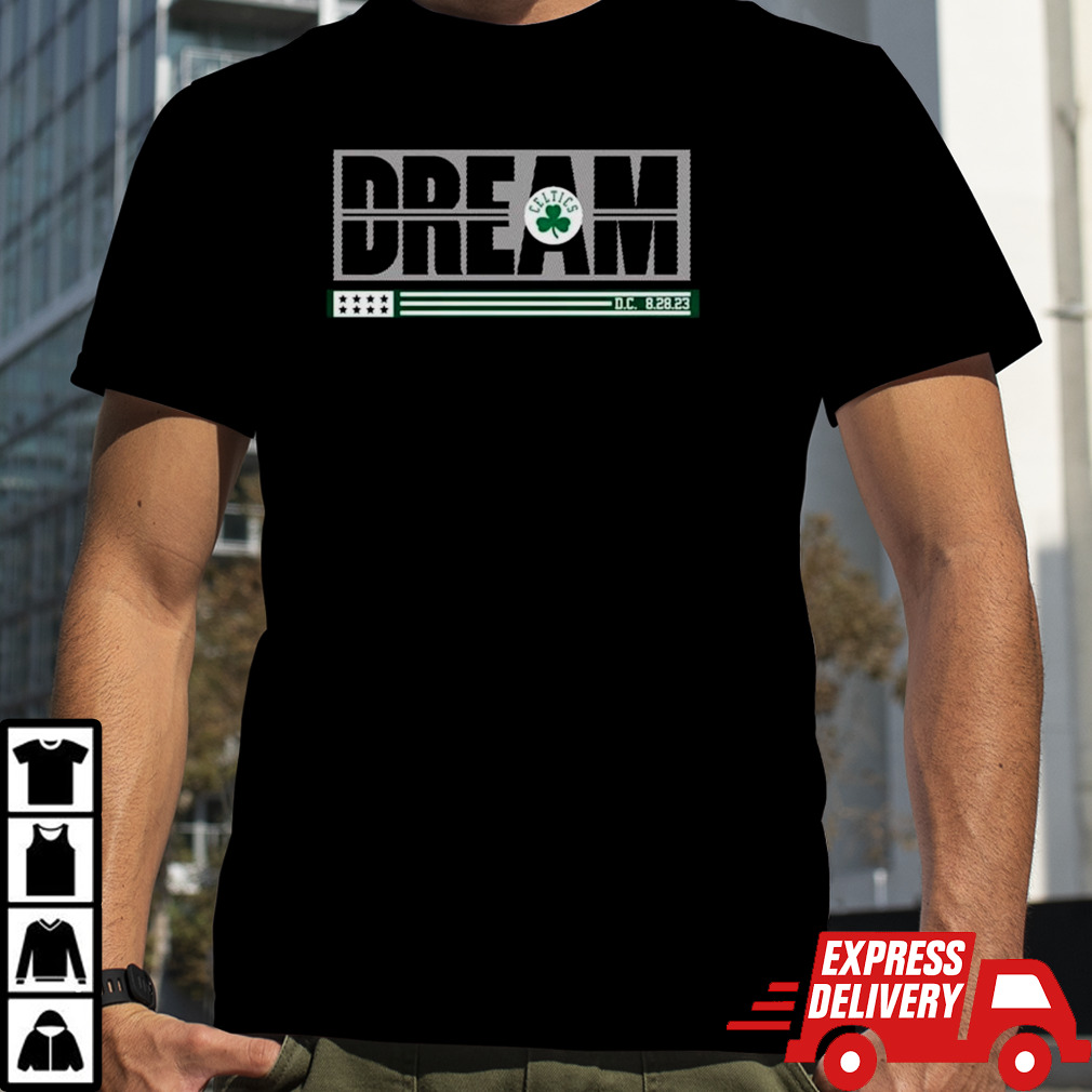 Fisll X Black History Collection Green Boston Celtics T-shirt