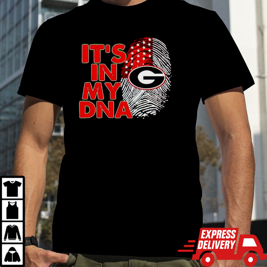 Georgia Bulldogs It’s In My DNA Fingerprint shirt