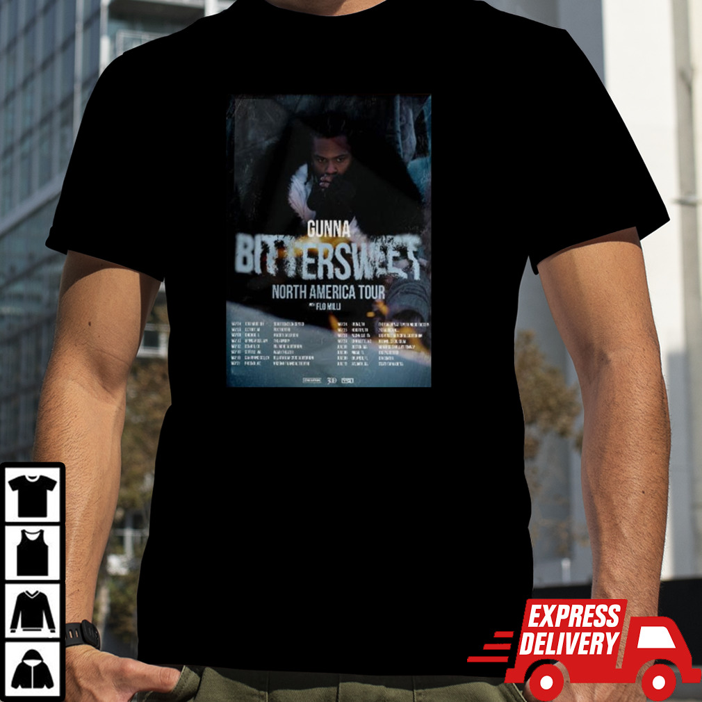 Gunna Bittersweet North America Tour 2024 T-shirt